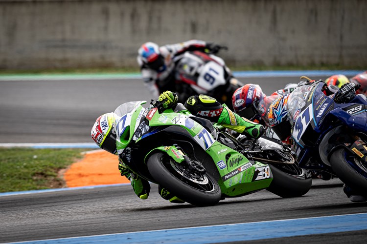 Aegerter at Magny-Cours